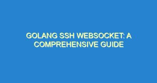 Golang SSH Websocket: A Comprehensive Guide - golang ssh websocket a comprehensive guide 1362 1 image