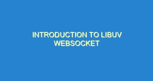 Introduction to Libuv WebSocket - introduction to libuv websocket 2189 2 image