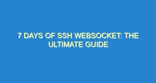 7 Days of SSH Websocket: The Ultimate Guide - 7 days of ssh websocket the ultimate guide 3273 7 image