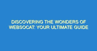 Discovering the Wonders of WebSocat: Your Ultimate Guide - discovering the wonders of websocat your ultimate guide 3325 1 image