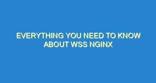 Everything You Need to Know About WSS Nginx - everything you need to know about wss nginx 3377 4 image