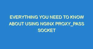 Everything You Need to Know About Using Nginx Proxy_Pass Socket - everything you need to know about using nginx proxy pass socket 3562 8 image