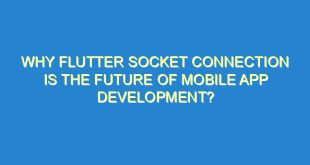 Why Flutter Socket Connection is the Future of Mobile App Development? - why flutter socket connection is the future of mobile app development 3554 5 image