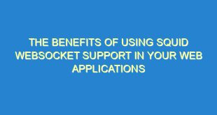 The Benefits of Using Squid Websocket Support in Your Web Applications - the benefits of using squid websocket support in your web applications 2283 3 image