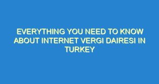 Everything You Need to Know About Internet Vergi Dairesi in Turkey - everything you need to know about internet vergi dairesi in turkey 174 7 image